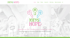 Desktop Screenshot of keysforhope.org